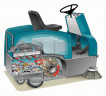 Подметальная машина Tennant 6100